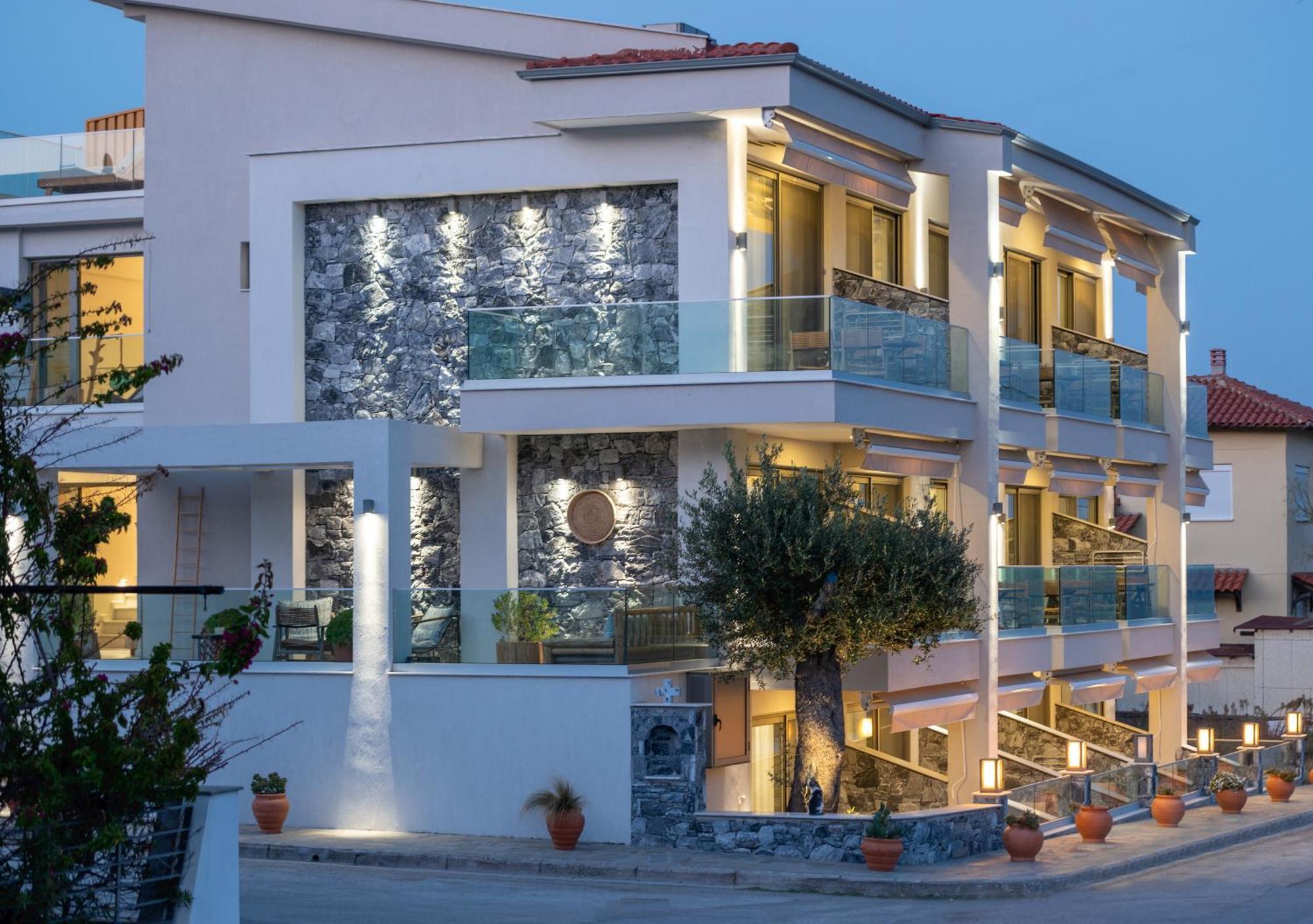 Ikies Apollon Boutique Hotel Sarti Exterior photo